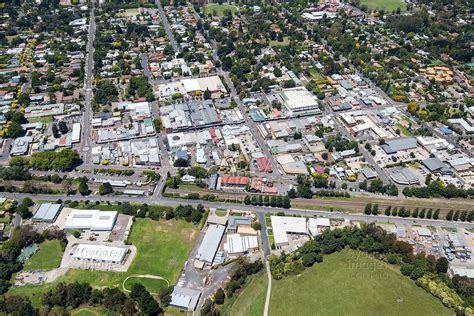 aerial stock image bowral nsw