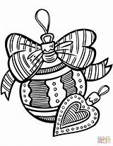 Coloring Christmas Ornaments Pages Printable Decoration Supercoloring Paper Dot Drawing Categories sketch template