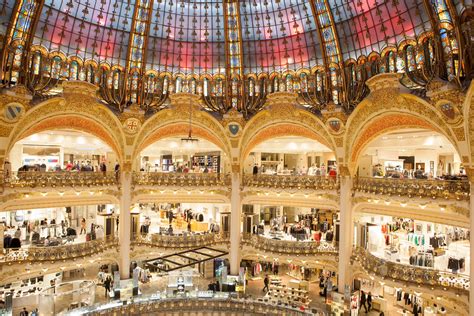 galeries lafayette  interesting facts   luxury shopping venue