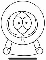 Kenny Butters Chesney Coloringhome Cartman Jimmy sketch template