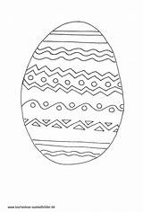 Osterei Ausmalbilder Ostern Malvorlage sketch template
