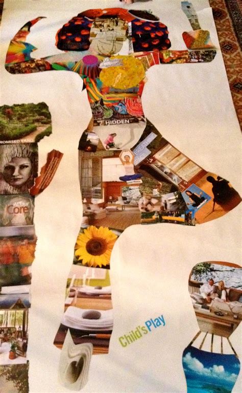 list  collage ideas art therapy