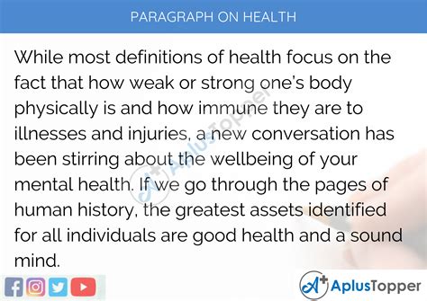 paragraph  health       words  kids students