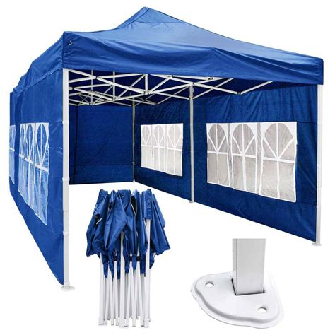 waterproof pop  canopy tent  sides  display outlet