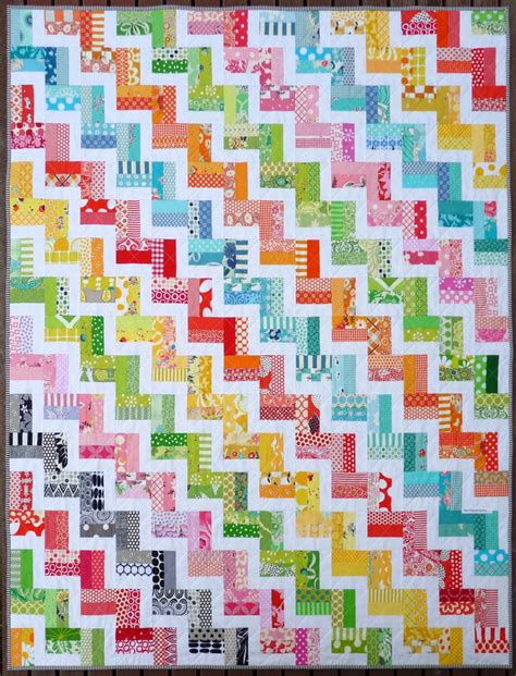 zig zag rail fence quilt pattern  file red pepper quilts
