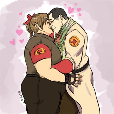 fem heavy x medic by hotpocketmedick on deviantart