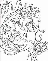 Princesas Ariel sketch template