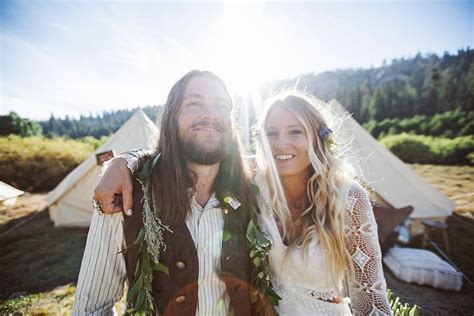 This Rad Couple Had A Music Festival Wedding In The Middle Of Nowhere
