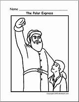 Polar Express Coloring Pages Xmas Party Asia Printable Printables sketch template