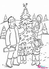 Navidad Colorear Craciun Brad Zima Colorat Famiglia Pobarvanke Planse Desenho Plansa Stampare Desene Bradul Sfatulmamicilor Alege Jucarie Casuta sketch template