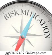 compass risk mitigation clip art royalty  gograph