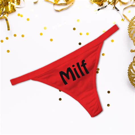 Milf Thong T For Wife Mom Erotic Lingerie Sexy Custom Etsy