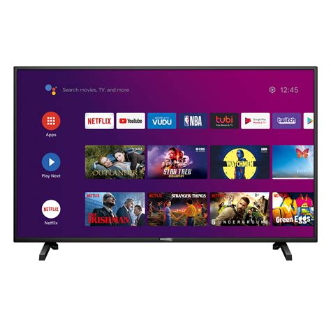 philips  class  ultra hd p android smart led tv  google assistant pflf