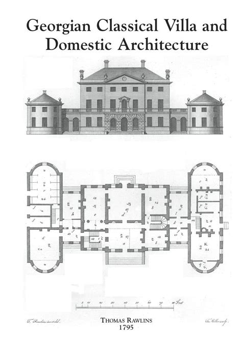 classic georgian house plans mansion floor plan classical villa georgian architecture
