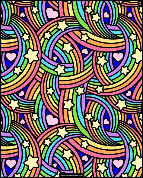 rainbow coloring page rainbow coloring page star coloring pages