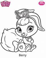 Pets Palace Coloring Pages Princess Berry Fun Kids sketch template