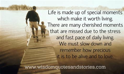 life     special moments wisdom quotes stories