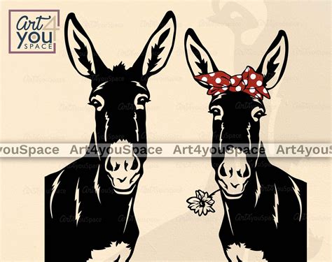 drawing illustration mule svg files  cricut  logo design