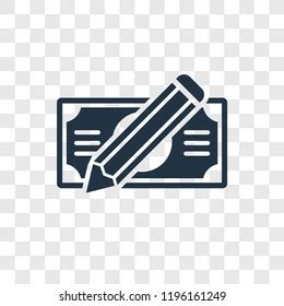 check vector icon isolated  transparent stock vector royalty