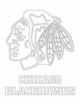 Coloring Blackhawks Chicago Logo Pages Nhl Hockey Printable Colouring Jets Colorado Sheets Avalanche Drawing Print York Hawks Lightning Stencil Bay sketch template