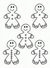 Coloring Gingerbread Pages Baby Library Small Printable Popular sketch template