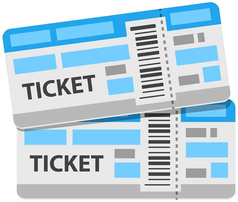 ticket clipart blue ticket blue transparent