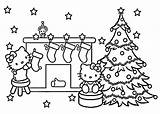 Kitty Hello Coloring Christmas Pages Print Colouring Drawing Kids Printable Motherboard Girls Sheets Cute Clipart Getdrawings Visit Getcolorings 4kids Source sketch template