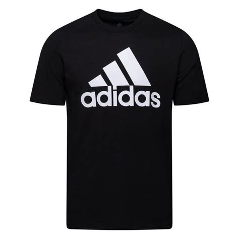 adidas  shirt essentials big logo svartvit wwwunisportstorese