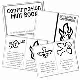 Confirmation Sacrament Coloring Pages Posters Mini Book Set Preview sketch template
