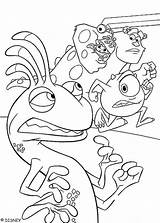 Coloring Pages Inc Monsters Monster Hellokids Printable Color Randall sketch template