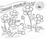 Coloring Spring Grade First Pages Flower Getcolorings Bloom sketch template