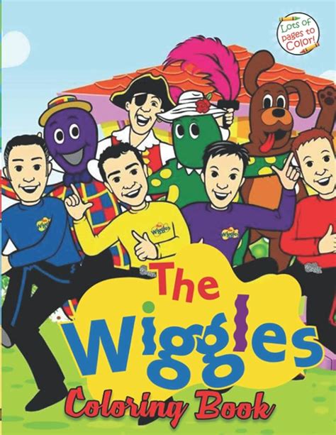meet  wiggles jumbo colouring book   wiggles paperback barnes