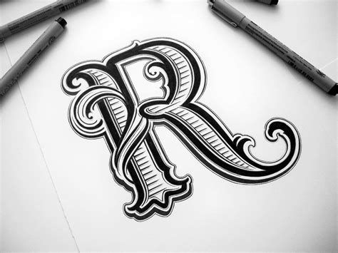 hand lettering  behance