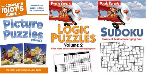 puzzle baron  complete idiots guide puzzle book review