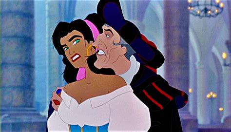 Esmeralda And Judge Claude Frollo ~ The Hunchback Of Notre Dame 1996