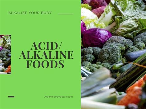 alkaline food chart for healthy eating organic body detox