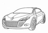 Megane Voiture Kolorowanki Kolorowanka Clio Druku Supercoloring Kleurplaten Drukowanka Coloriages Stylowi Inne Malowankę Wydrukuj Wydruku Categorias sketch template