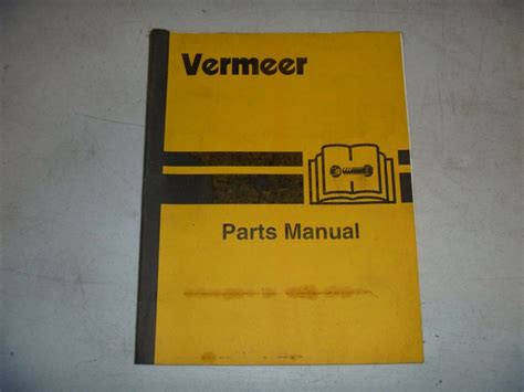 vermeer rtx trencher parts catalog manual diy repair manuals