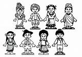 Coloring Children Around Pages Getcolorings Amazing Printable Kids Color Print Sheet sketch template