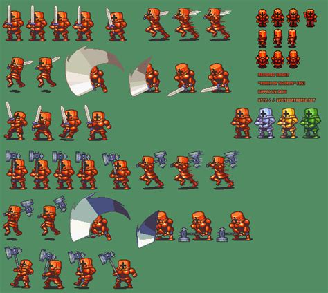 sprite  armored knight pixel art games pixel art design