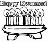 Kwanzaa Coloring Pages Kinara Happy Unity Getdrawings Color Getcolorings Books Printable sketch template