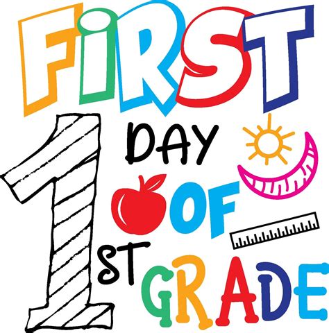 day  st grade png digital  etsy