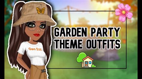 garden party theme outfits youtube