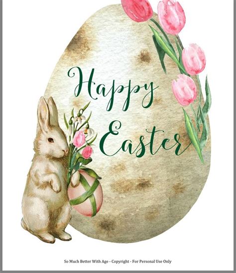 pin  mary tilghman  crafts happy easter printable happy easter