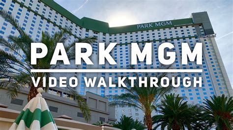 park mgm las vegas walkthrough youtube