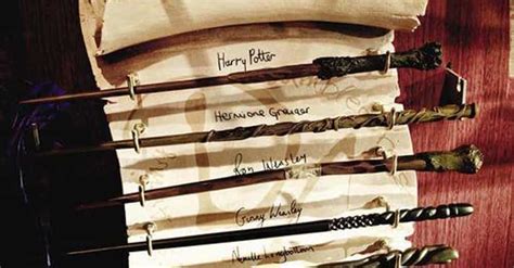 harry potter character wands