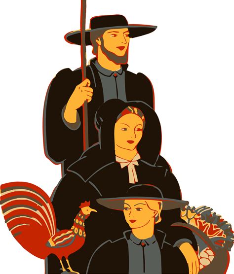 amish family vector clipart image  stock photo public domain