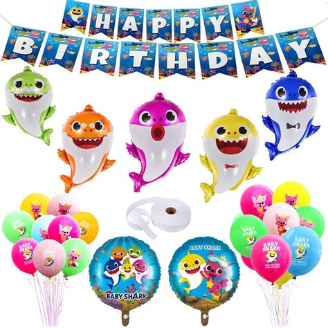 top  happy birthday banner baby shark home previews