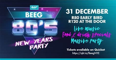 Beeg 80s New Years Party At Bailey S Bedfordview Johannesburg