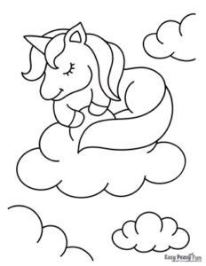baby unicorn coloring pages printable toutcher whaeld